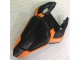 ABS Moto Plastica & Carene R6 06-07 - Arancia Nero ABS Moto Plastica & Carene R6 06-07 - Arancia Nero