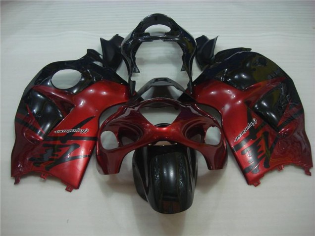 ABS Moto Plastica & Moto Carena GSXR 1300 Hayabusa 96-07 - Rosso Nero