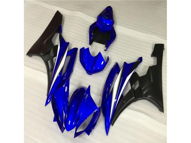 ABS Moto Plastica & Moto Carena R6 06-07 - Blu Nero ABS Moto Plastica & Moto Carena R6 06-07 - Blu Nero