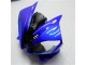 ABS Moto Plastica & Moto Carena R6 06-07 - Blu Nero ABS Moto Plastica & Moto Carena R6 06-07 - Blu Nero