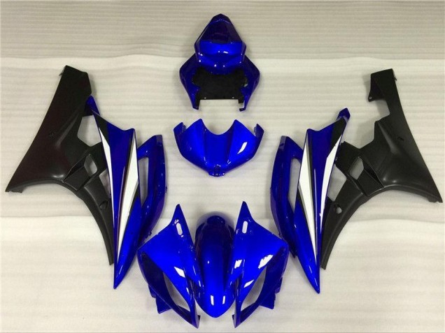 ABS Moto Plastica & Moto Carena R6 06-07 - Blu Nero ABS Moto Plastica & Moto Carena R6 06-07 - Blu Nero