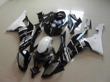 ABS Moto Plastica & Moto Carena R6 08-16 - Bianco Nero