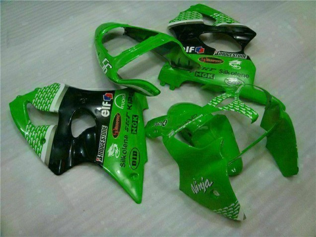 ABS Moto Plastica & Moto Carena ZX6R 00-02 - Verde Nero ABS Moto Plastica & Moto Carena ZX6R 00-02 - Verde Nero