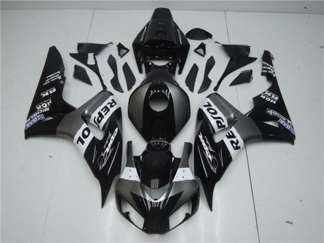 ABS Plastica Moto & Carenatura Moto CBR 1000 RR 04-05 - Grigio Nero Repsol ABS Plastica Moto & Carenatura Moto CBR 1000 RR 04-05 - Grigio Nero Repsol