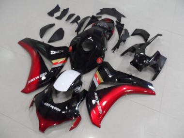 ABS Plastica Moto & Carenatura Moto CBR 1000 RR 08-11 - Nero Rosso Mugen