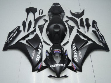 ABS Plastica Moto & Carenatura Moto CBR 1000 RR 12-16 - Nero Opaco Repsol