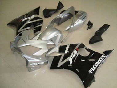ABS Plastica Moto & Carenatura Moto CBR 600 F4i 04-07 - Nero Argento