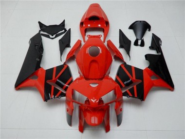 ABS Plastica Moto & Carenatura Moto CBR 600 RR 05-06 - Rosso Nero