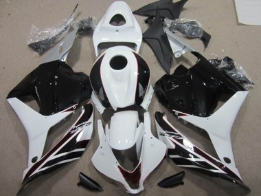 ABS Plastica Moto & Carenatura Moto CBR 600 RR 09-12 - Nero Bianco