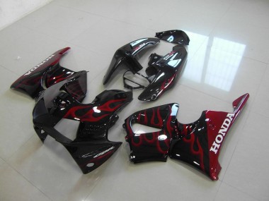 ABS Plastica Moto & Carenatura Moto CBR 900 RR 919 98-99 - Nero Rosso