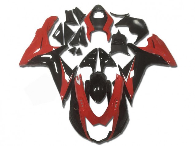 ABS Plastica Moto & Carenatura Moto GSXR 600 / 750 K11 11-24 - Rosso Nero ABS Plastica Moto & Carenatura Moto GSXR 600 / 750 K11 11-24 - Rosso Nero