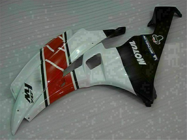ABS Plastica Moto & Carenatura Moto R6 06-07 - Rosso Bianco ABS Plastica Moto & Carenatura Moto R6 06-07 - Rosso Bianco