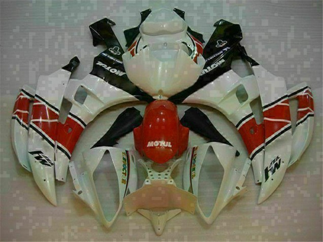 ABS Plastica Moto & Carenatura Moto R6 06-07 - Rosso Bianco ABS Plastica Moto & Carenatura Moto R6 06-07 - Rosso Bianco