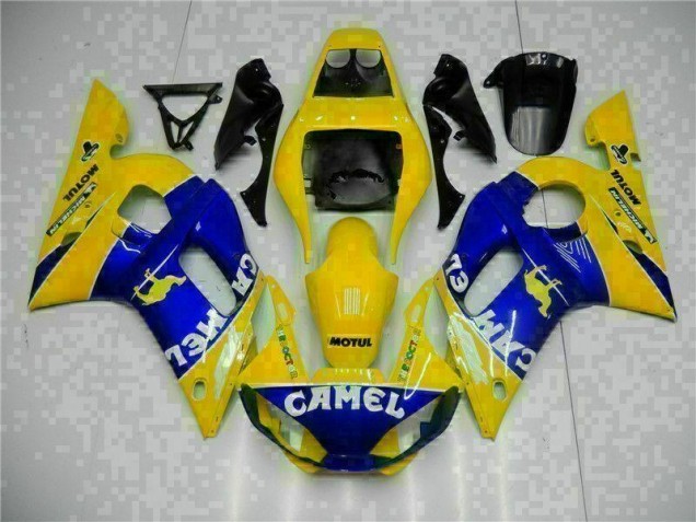 ABS Plastica Moto & Carenatura Moto R6 98-02 - Giallo Blu ABS Plastica Moto & Carenatura Moto R6 98-02 - Giallo Blu