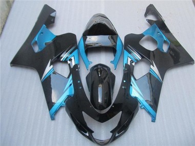 ABS Plastica Moto GSXR 600 / 750 K4 04-05 - Blu Nero