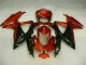 ABS Plastica Moto GSXR 600 / 750 K8 08-10 - Rosso Nero ABS Plastica Moto GSXR 600 / 750 K8 08-10 - Rosso Nero