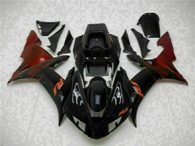 ABS Plastica Moto R1 02-03 - Nero