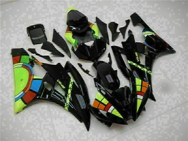 ABS Plastica Moto R6 06-07 - Nero ABS Plastica Moto R6 06-07 - Nero