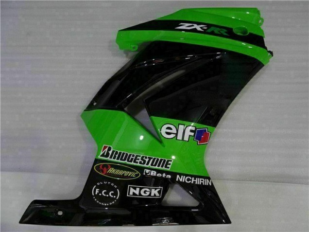 Carena Moto EX250 08-12 - Nero Verde Carena Moto EX250 08-12 - Nero Verde
