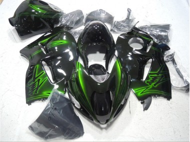 Carena Moto GSXR 1300 Hayabusa 96-07 - Nero Verde