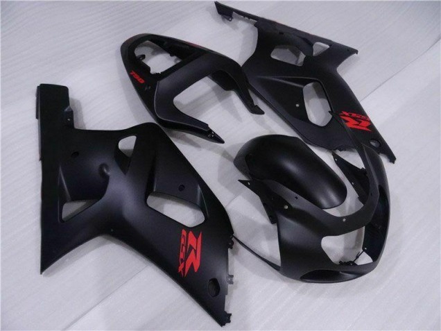 Carena Moto GSXR 600 / 750 K1 K2 K3 01-03 - Nero
