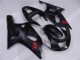 Carena Moto GSXR 600 / 750 K1 K2 K3 01-03 - Nero