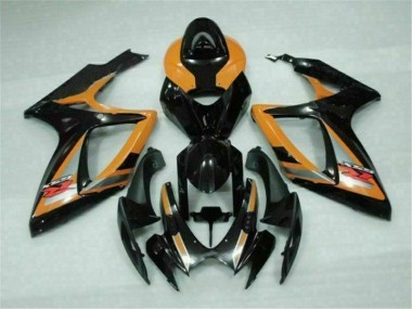 Carena Moto GSXR 600 / 750 K6 06-07 - Nero Arancia