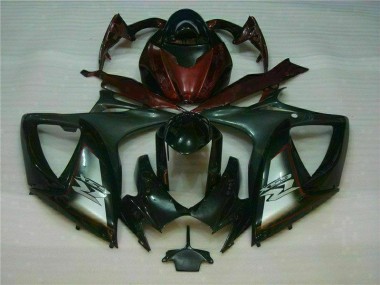 Carena Moto GSXR 600 / 750 K6 06-07 - Nero Rosso