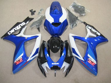 Carena Moto GSXR 600 K6 06-07 - Blu Bianco
