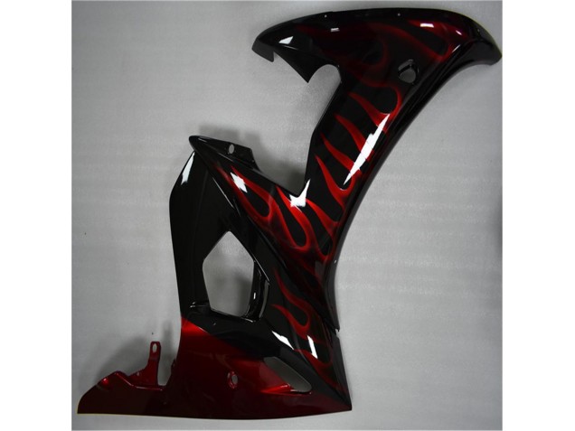 Carena Moto R6 03-05 - Nero Rosso Fiamma Carena Moto R6 03-05 - Nero Rosso Fiamma