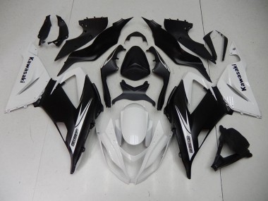 Carena Moto ZX6R 13-18 - Nero Bianco