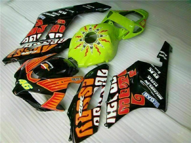 Carene Moto CBR 1000 RR 04-05 - Arancia Verde Carene Moto CBR 1000 RR 04-05 - Arancia Verde