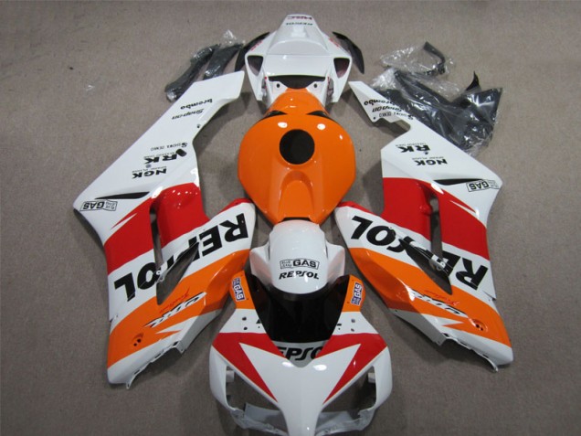 Carene Moto CBR 1000 RR 04-05 - Bianco Arancia Repsol Carene Moto CBR 1000 RR 04-05 - Bianco Arancia Repsol