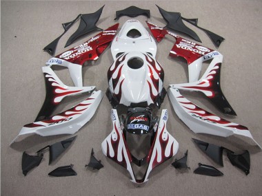 Carene Moto CBR 1000 RR 04-05 - Bianco Rosso Fiamma Squalo