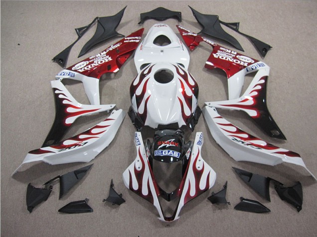 Carene Moto CBR 1000 RR 04-05 - Bianco Rosso Fiamma Squalo Carene Moto CBR 1000 RR 04-05 - Bianco Rosso Fiamma Squalo
