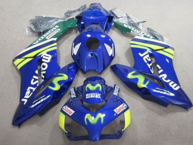 Carene Moto CBR 1000 RR 04-05 - Blu Movistar Castrol