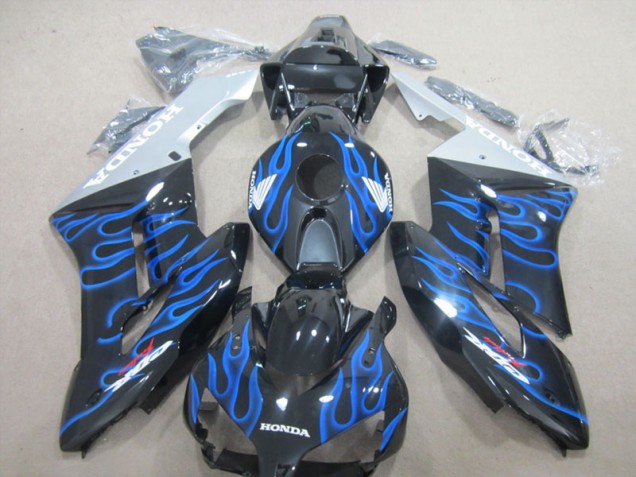 Carene Moto CBR 1000 RR 04-05 - Nero Blu Fiamma Carene Moto CBR 1000 RR 04-05 - Nero Blu Fiamma