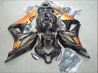 Carene Moto CBR 1000 RR 04-05 - Nero Oro Fiamma