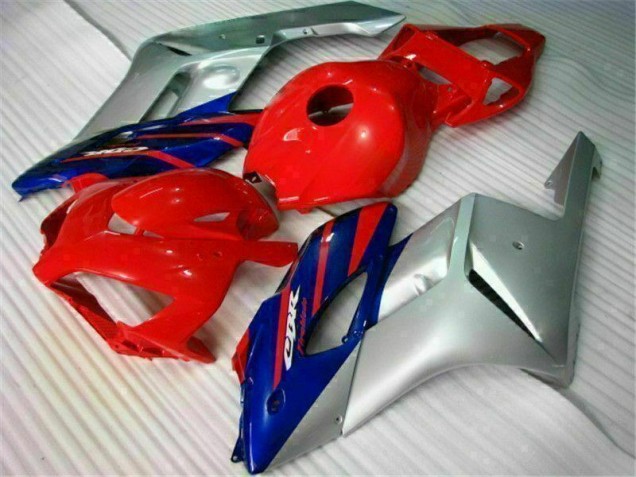 Carene Moto CBR 1000 RR 04-05 - Rosso Argento Blu Carene Moto CBR 1000 RR 04-05 - Rosso Argento Blu