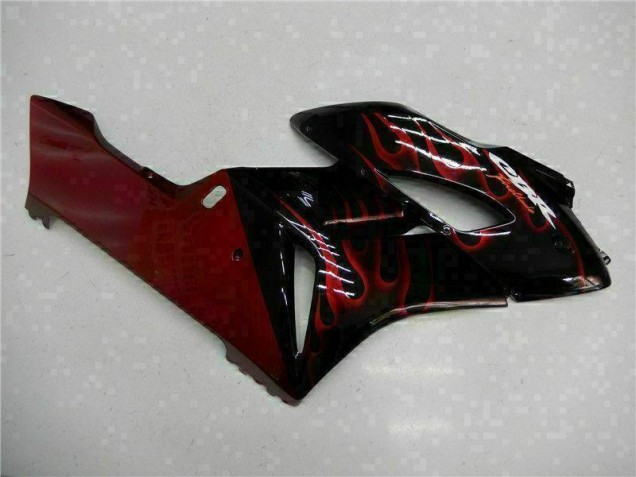 Carene Moto CBR 1000 RR 04-05 - Rosso Fiamma Nero