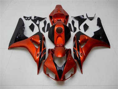Carene Moto CBR 1000 RR 06-07 - Arancia Nero