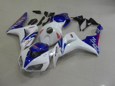 Carene Moto CBR 1000 RR 06-07 - Bianco Perla Blu