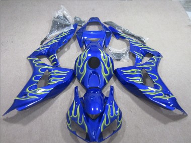 Carene Moto CBR 1000 RR 06-07 - Blu Verde Fiamma
