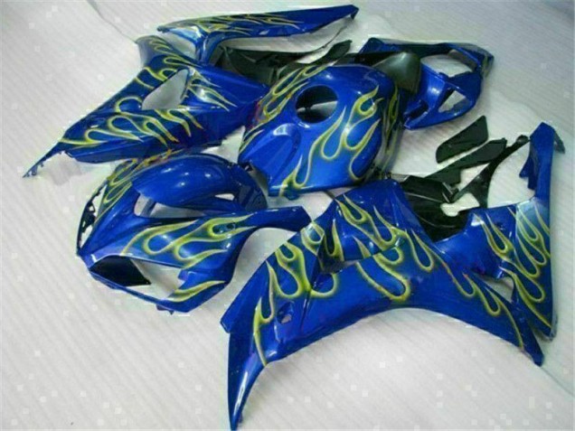 Carene Moto CBR 1000 RR 06-07 - Giallo Fiamma Blu Carene Moto CBR 1000 RR 06-07 - Giallo Fiamma Blu