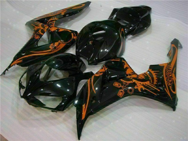 Carene Moto CBR 1000 RR 06-07 - Marrone Nero
