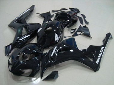 Carene Moto CBR 1000 RR 06-07 - Nero Argento Decalcomanie