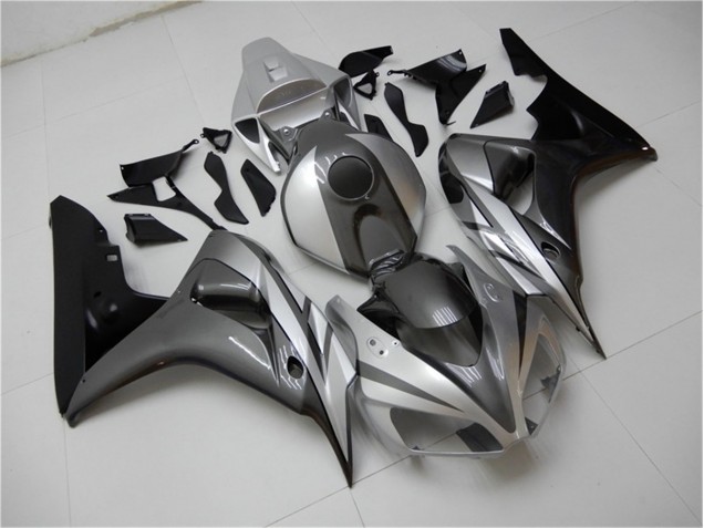 Carene Moto CBR 1000 RR 06-07 - Nero Argento Grigio Carene Moto CBR 1000 RR 06-07 - Nero Argento Grigio