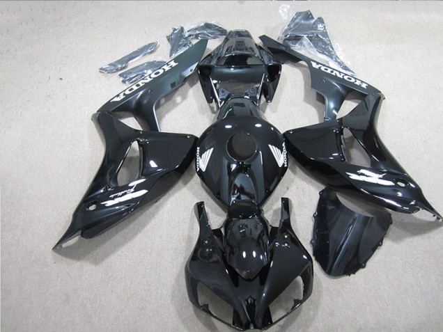 Carene Moto CBR 1000 RR 06-07 - Nero Bianco Decal