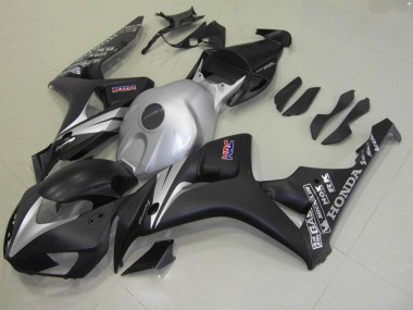 Carene Moto CBR 1000 RR 06-07 - Nero Opaco Argento