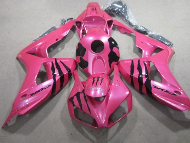 Carene Moto CBR 1000 RR 06-07 - Rosa Nero Monster